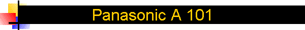 Panasonic A 101