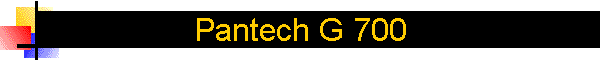 Pantech G 700